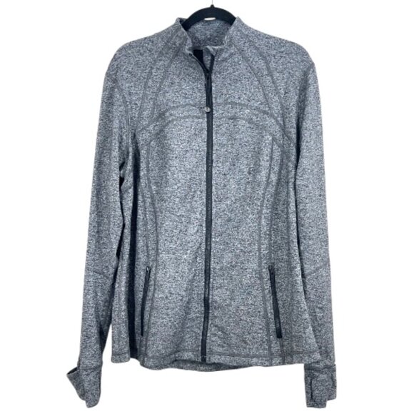 Lululemon Define Jacket Heathered Gray Size 20 Pre-Loved - Picture 1 of 5